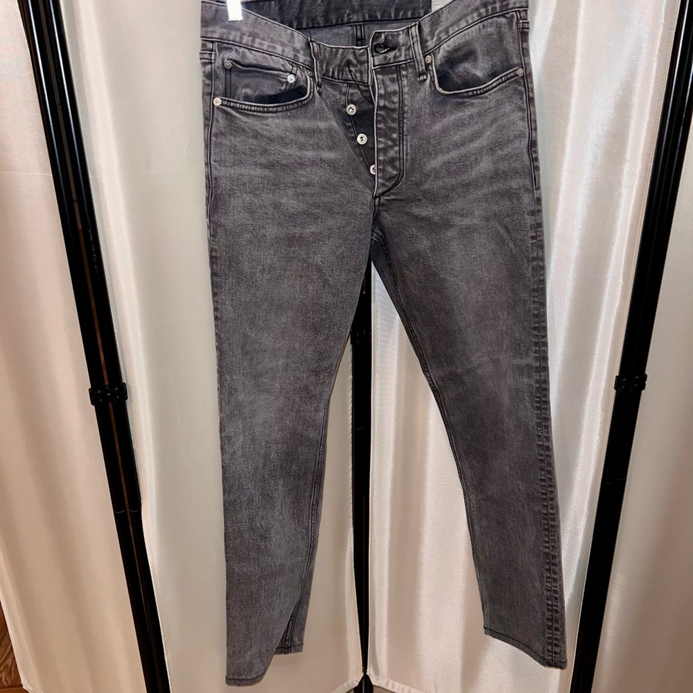 Rag & Bone Gray Slim Fit Jeans
